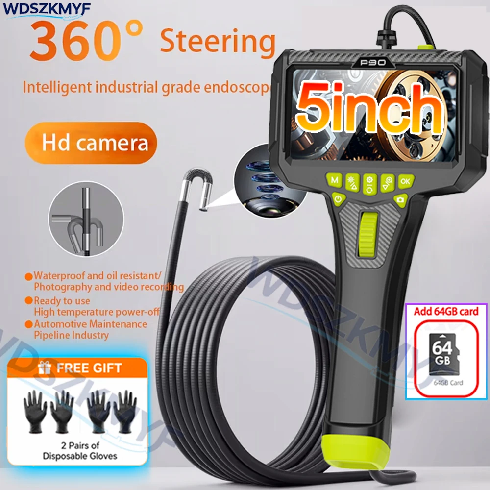 Disposable Gloves Nitrile - 2026New Two Way 360° Steering Endoscope