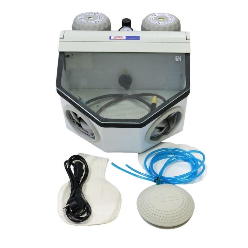 Ultrasonic Cleaner Lab - Dent Twin-Pen Sandblaster Dental Air Prophy