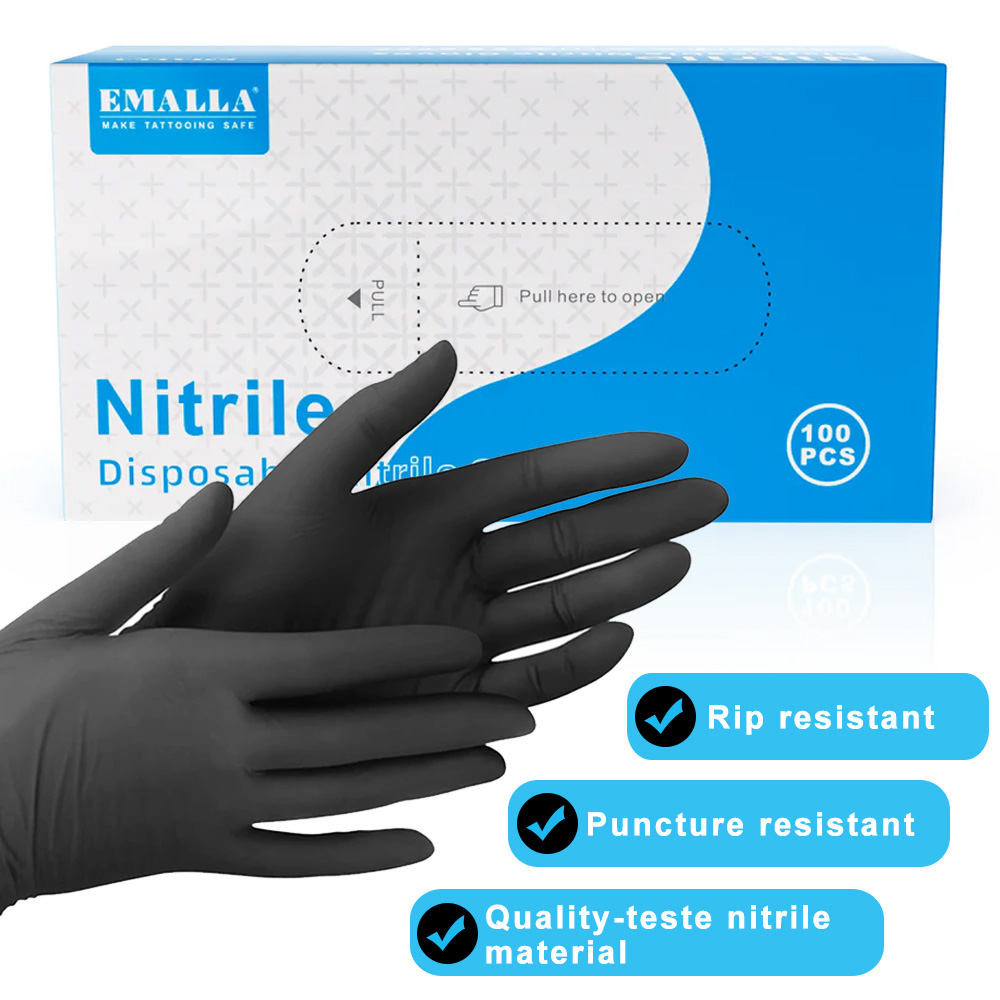 100/50/10PCS Disposable Nitril - Disposable Gloves Nitrile recension och pris