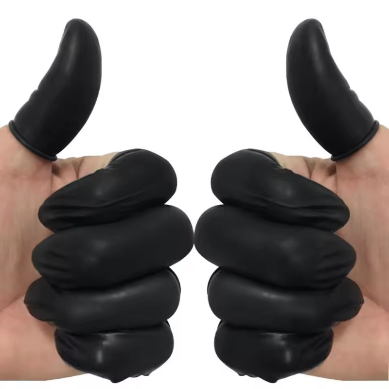 100/200PCS Black Disposable Fi - Disposable Gloves Nitrile recension och pris