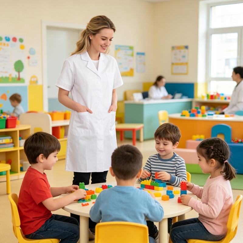 Male and Female White Coats, D - Medical Lab University recension och pris