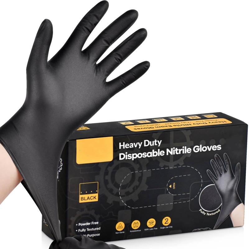 20PCS Black Disposable Nitrile - Disposable Gloves Nitrile recension och pris