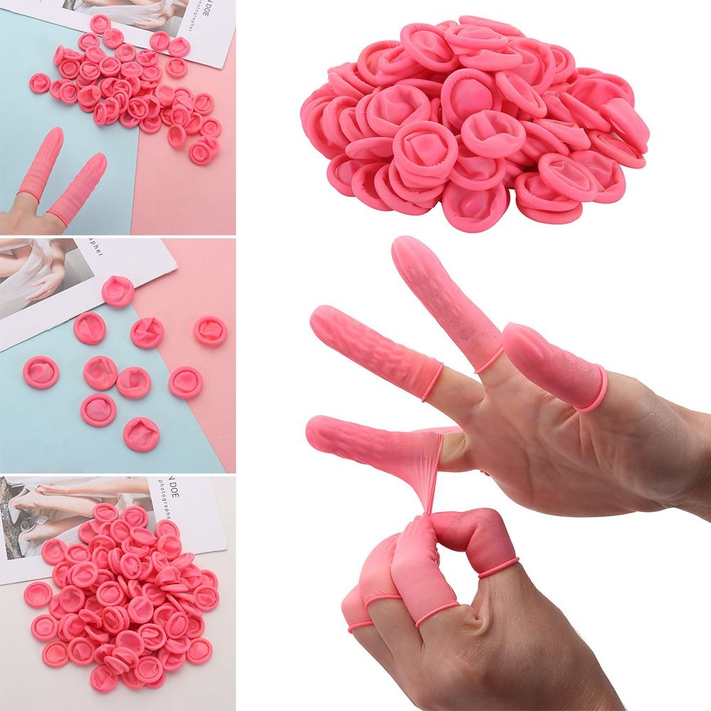 100/300PCS Natural Disposable  - Disposable Gloves Nitrile recension och pris
