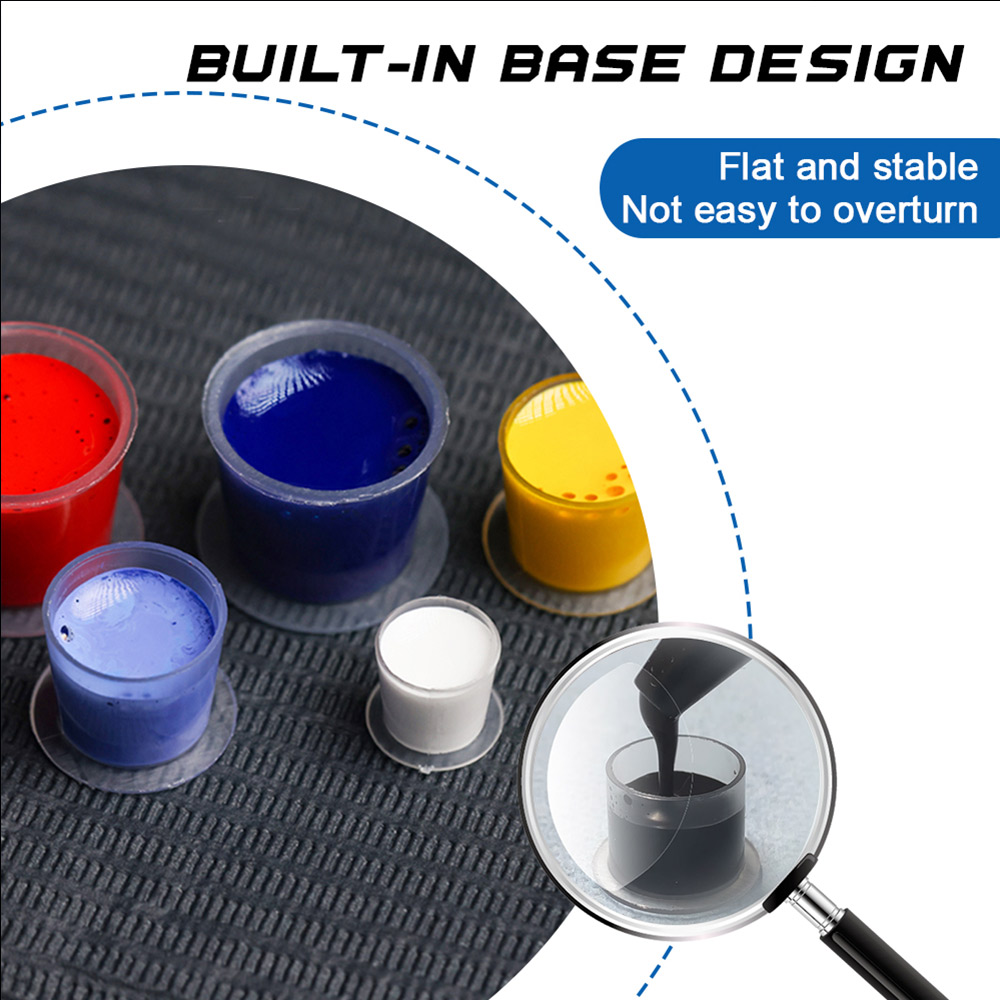 300/100pcs Tattoo Ink Cups Cap - Disposable Gloves Nitrile recension och pris