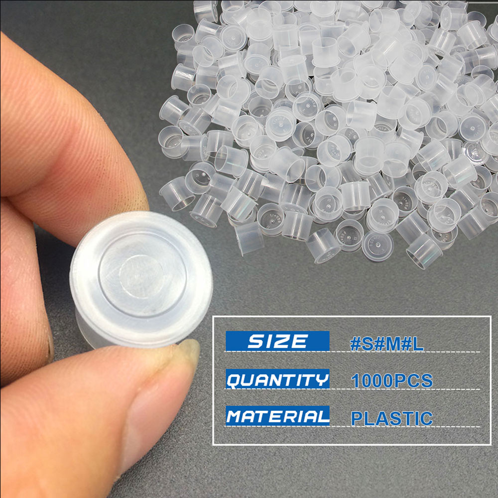 300/100pcs Tattoo Ink Cups Cap - Disposable Gloves Nitrile recension och pris