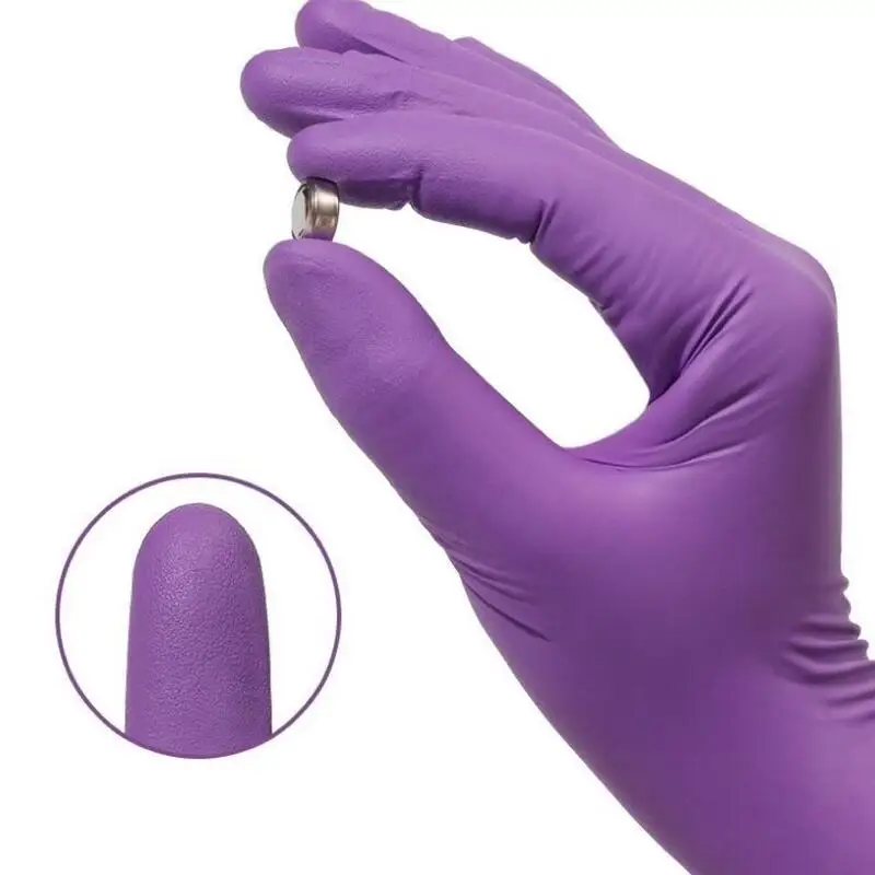 50/100PCS Violet Nitrile Glove - Disposable Gloves Nitrile recension och pris